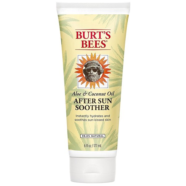 Burt's Bees Aloe & Coconut Oil After Sun Soother 6 oz (Pack of 5)