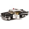 KiNSMART 1957 Bel Air Classic Police Car 5 Inch 1:40 Scale Die Cast Metal Toy Cars