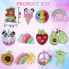 Happy makers Big Gem Diamond Art Painting Arts Crafts Keychains Suncatchers Kits for Gifts, Mosaic Painting Kit by Numbers for Teens Toddler DIY Create Your Own Motivational Frog