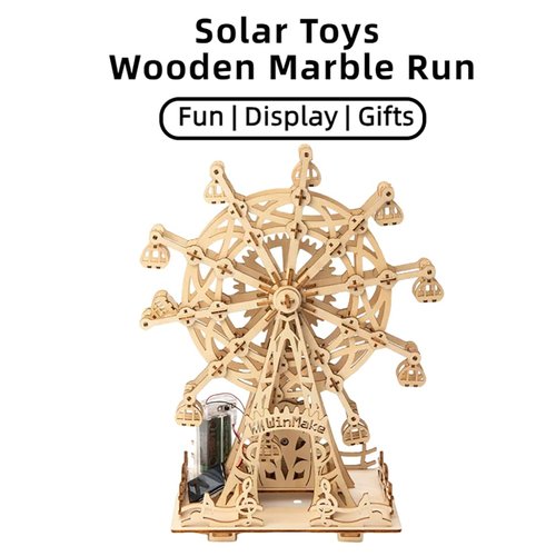 3D Marble Maze Puzzle Toy Wooden STEM Construction Kit for Kids Ages 8-13,Fun Brain Teaser and Educational Puzzle,Promotes Creativity and Cognitive Skills, for All Ages,Including Adults