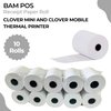 BAM POS Thermal Receipt Paper - BPA Free, Shrink Wrapped Rolls - Compatible With Clover Mini, Mobile, First Data FD130, FD50, FD55, Verifone Omni 3200, 3210, 3300 - Pack of 10 Rolls
