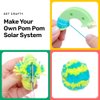 Original Stationery DIY Solar System Pom Pom Craft Kit, All-Inclusive Solar System Kit and Art Kit, Science Kits for Kids Age 8-12 & Solar System Toys