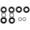 Dorman 66201 Oil Cooler Line Gasket Assortment Compatible with Select Models, 3 Piece