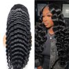 Uesoels 26 Inch Lace Front Wigs Human Hair Loose Deep Wave 13x4 Lace Front Wig Human Hair Pre Plucked with Baby Hair 180 Density Brazilian Virgin Human Hair Wig