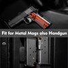 MytypeMAG 2-Pack Magnetic Ammunition Holder, Gun Magnet Double Sided,Gun Magazine Storage/Organizer
