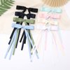 WORTL 8 PCS Hair Bows for Women, Hair Ribbon with Long Tail Bowknot Hair Clips for Women Girls, Hair Barrettes with Bow Accessories