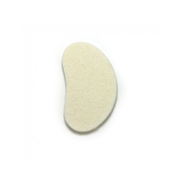 Moleskin Ball of Foot Pads, Kidney Shaped, 100 Metatarsal Pads per Order (3" Wide)