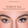Lilly Lashes Everyday Bare it All Natural Lashes - Faux Mink Natural Eyelashes, False Eyelashes Everyday Use, Cat Eye Lashes, Individual Lashes Reusable up to 20x, No Lash Glue Included (13mm)