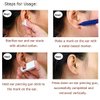 2 Pack Ear Piercing Gun Earring Disposable Ear Stud Gun Sterile No Pain Ear Piercing Gun (Gold)