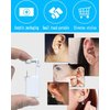 4 Pcs Self Ear Piercing Kit, Disposable Sterile Ear Piercing Gun Ear Piercing Tool (White)