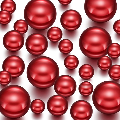 Hicarer 120 Pcs Pearl for Vase Pearls Bead for Centerpieces Makeup Brush Holder Filler Assorted Round Faux Pearl Beads for Wedding Home Decor, 14/20/ 30 mm