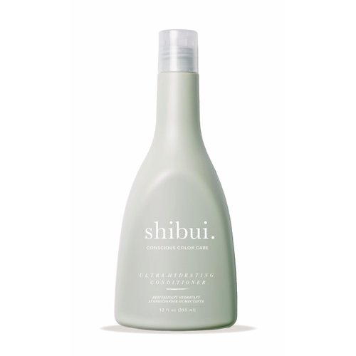 SHIBUI Ultra Hydrating Conditioner, Moisture-Rich Conditioning & Color Protection with Shea Butter & Hyaluronic Acid, For Medium to Textured Hair, Color-Safe & Silicone-Free, 12 Fl Oz