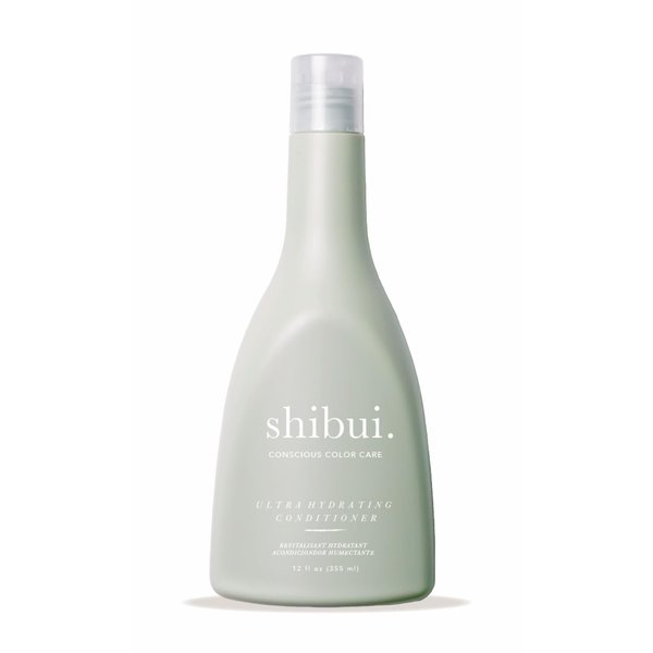 SHIBUI Ultra Hydrating Conditioner, Moisture-Rich Conditioning & Color Protection with Shea Butter & Hyaluronic Acid, For Medium to Textured Hair, Color-Safe & Silicone-Free, 12 Fl Oz