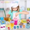 DIY Ice Cream Slime Making Kit for Kids Girls Boys - Ideal Gift for Girls 6-12 Year Old, Make Your Own Slime Kit with Soft&Butter Slime Fluffy Slime
