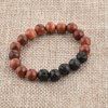 Mystiqs Kids and Adult Matching Lava Rock Beaded Stone Bracelets Essential Oil Diffuser Set for Aromatherapy Ideal for Anti-Stress or Anti-Anxiety
