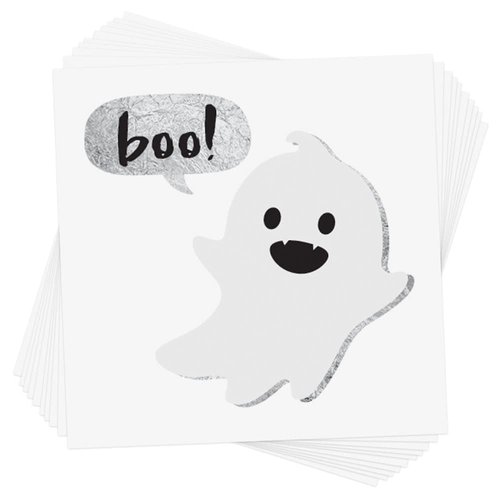 HAPPY GHOST temporary Tattoos | Halloween tattoo, Flash Tattoo, ghost tattoo, Halloween costume, Halloween party