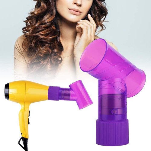 Wind Spin Hair Diffuser, 360 Roatable Spin-in- Hair Dryer Diffuser Curly Tornado Hair Curler Blow Dryer Hairdressing Styling Accessory ()