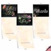 The Best Card Company - 10 Thank You Assortment Note Cards w/Envelopes, Assorted Set of Appreciation Cards 4 x 5.12 inch - Chalk and Roses AM2358FTG-B1x10