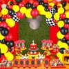127 Pieces Car Race Balloons Party Supplies Race Car Theme Birthday Party Garland Arch Party Decorations (Race Car Style)