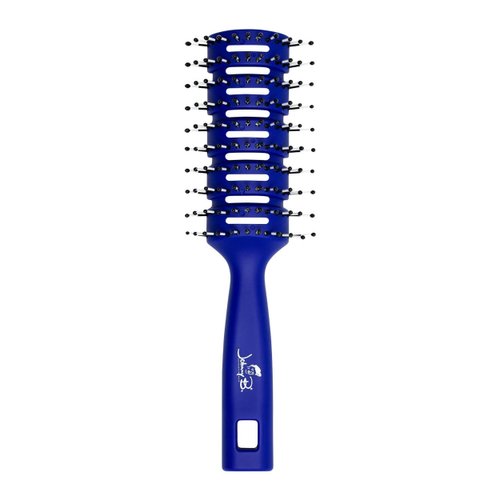 Johnny B Professional Vented Hair Brush for Blow Drying &amp; Detangling, Ball-Tipped Small Bristles,...