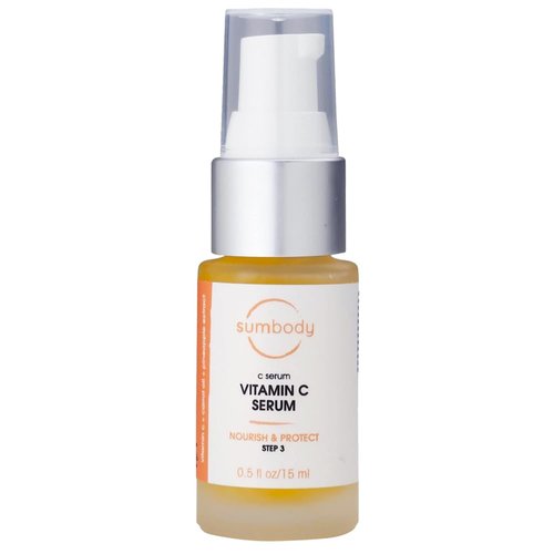 Sumbody Vitamin C Face Serum for Women and Men C Serum - (0.5 fl oz) Natural Anti Aging Day & Night Serum, Hydrating Antioxidant Facial Serum, Skincare Products for Wrinkles & Fine Lines, Made in USA