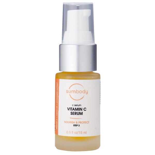 Sumbody Vitamin C Face Serum for Women and Men C Serum - (0.5 fl oz) Natural Anti Aging Day & Night Serum, Hydrating Antioxidant Facial Serum, Skincare Products for Wrinkles & Fine Lines, Made in USA