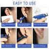 Hotorda Ear Piercing Gun Tool Professional Ear Body Pierce Piercing Gun Reusable Tools Beauty Kit Set Painless Hole Piercing Machine with 98Pcs Stainless Steel Ears Studs for Ear Nose Navel…