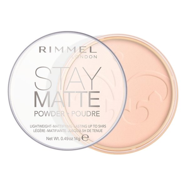 Rimmel London Stay Matte Long Lasting Pressed Powder - 002 Pink Blossom