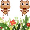 HORUIUS Ant Balloon Ant Foil Mylar Balloons for Baby Shower Kids' Boys Garden Insect Animals Theme Birthday Party Supplies Decorations 32 inch 5PCS
