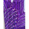 Handmade Stones Beads Bling Bright Crystal Patches Sew on Rhinestones Bodice lace Applique Accessories for Weding Dress Decorations (Purple)