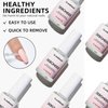 GLAMERMAID Nail Glue Remover Set 15ML Remover Glue off for Press on Nails and 3 Acrylic Sticks, Nail Glue Debonder Easy to Remove Quick Acrylic False Nails Tips,Not for Gel Nail Polish
