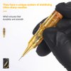 Ambition Glory Tattoo Cartridges #12 Standard 3RS Needles Disposable 20pcs 0.35mm 3 Round Shader for Rotary Tattoo Machine Supply