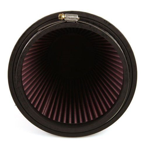 K&N Universal Clamp-On Air Intake Filter: High Performance, Premium, Washable, Replacement Filter: Flange Diameter: 6 In, Filter Height: 6 In, Flange Length: 0.625 In, Shape: Round Tapered, RF-1048
