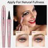2Pcs Microblading Eyebrow Pen, Long-Lasting Waterproof Eyebrow Pencil with 4-Fork-Tip for 3D Realistic Brow, Easily Create Natural Hair-Like Brow Last All-Day, Eye Brow Pencils for Women -Light Brown