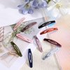 Giantree 20 Pcs Snap Hair Clips for Women, Metal Hair Barrettes Non-Slip 2.5" Hair Snap Clips for Women Thick and Thin Fine Hair (10 colors)