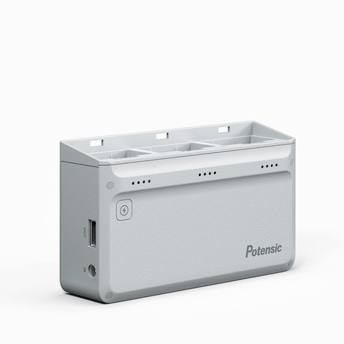 Potensic Parallel Charging Hub and Super Quick Charge Adapter Pack of 1, Battery not Included