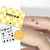 Boldink Semi-permanent tattoos, realistic fake tattoos, last 7-15 days, waterproof non-reflective temporary tattoo stickers, cruelty-free, uniquely designed exquisite packaging（Paw prints）
