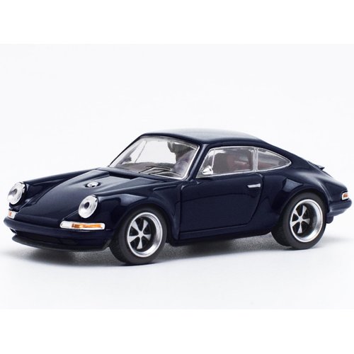 Singer Monaco Midnight Blue 1/64 Diecast Model Car by Pop Race PR640100