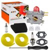 HUZTL BVM200FE Carburetor for Poulan 545081857 Craftsman Leaf Blower 358794765 358794780 358794773 358794774 358794770 358 794763