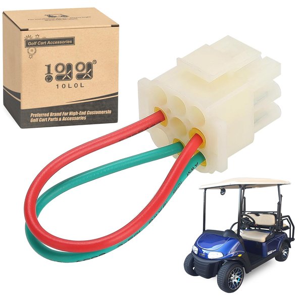 10L0L Golf Cart Jumper Run Plug for EZGO RXV 2008-up Electric Golf Cart 608039