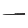 3 Pieces Tail Combs Fine Tooth Comb Hair Root Comb Hair Teasing Comb for Women and Men Barbers Styling Tool (Black)