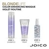 Joico Blonde Life Color Enhancing Masque | For Blonde Hair | Color Depositing Treatment | Maintain Unique Blonde Tones | Fortified With Monoi & Tamanu Oil | Violet | 5.1 Fl Oz