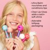 MCoBeauty Lip Pop 2-in-1 Lip Gloss & Ultra Balm - Watermelon, Nourishing Hydration Glass-Like Shine, Vegan, Cruelty Free Cosmetics