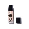 Saie Mini Glowy Super Gel Lightweight Illuminator - Luminizer + Makeup Primer for Glowing Skin - Enriched with Vitamin C + Hydrating Squalane Oil - Travel Size Holiday Gifts - Roseglow (0.5 oz)