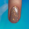 Dan's Nails Rubber Base Gel Coat Set | Soak off UV/LED Lamp For Nail Manicure Professional (Mocha Flakes)