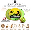 BANGBERRY Original Sun Bronze Ultra Tanning Butter - Sparkling Kiwi, Use in the sun outdoor or tanning bed Better than tanning oil Tan faster with premium natural ingredients Safe for Sensitive Skin