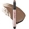 FOCALLURE No Crease Eyeshadow Stick, Creamy Eye Shadow Stick, Matte & Shimmer Eyeshadow Pencil, Smudge-proof, Built-in Smudger, FRECKLE