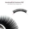 Eyelash Extensions 0.03/0.05/0.07/0.10/0.15/0.20 C CC D DD Curl 7-15mm Individual Lashes Premium Classic Lash Soft Matte Dark Professional Eyelashes Extension(0.15-DD-MIX)