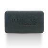 Dr Jacobs Naturals Pure Castile Bar Soap - Triple Milled Loofah Exfoliating Castile Bar Soap, 5 oz. - Free of Parabens, Sulfates, Synthetics, Gluten and GMO (Muddy Charcoal)