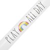 Rae Dunn x CocoNut Float Inflatable Pool Noodle - Play All Day Theme - Versatile 60 Inch Pool Noodle for Summer & Swim Parties